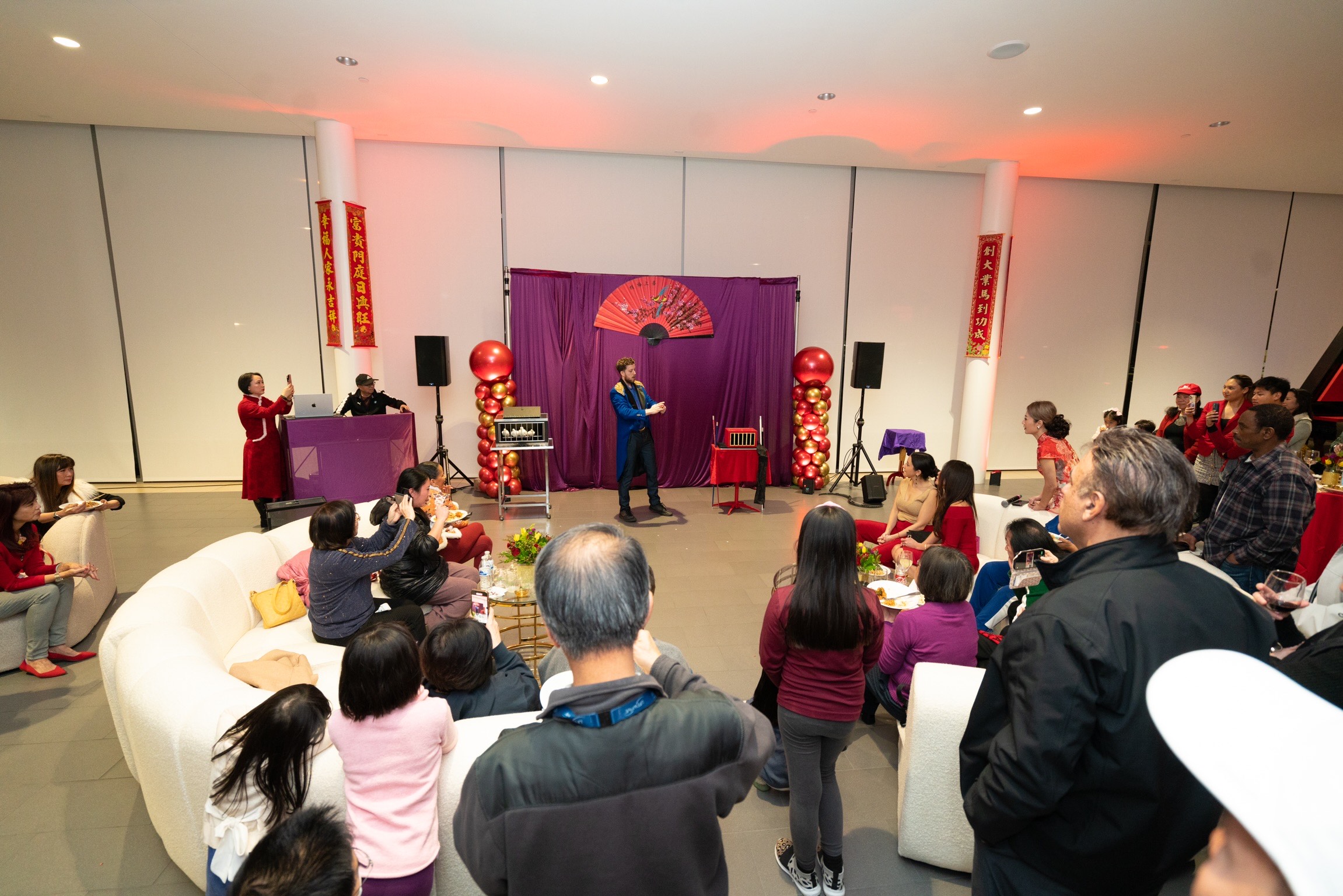 best magician for holiday events in orange county